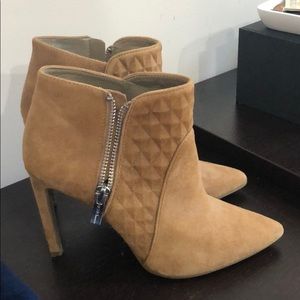 BCBGeneration suede tan booties